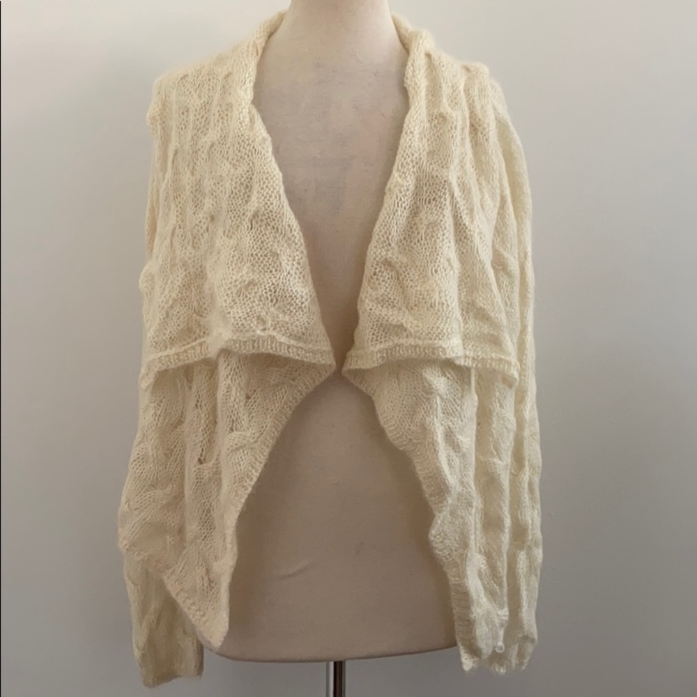 Theory Mohair/Wool Cardigan